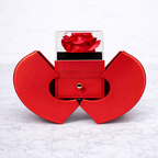 Geschenk - Rosenbox - Set mit Kette