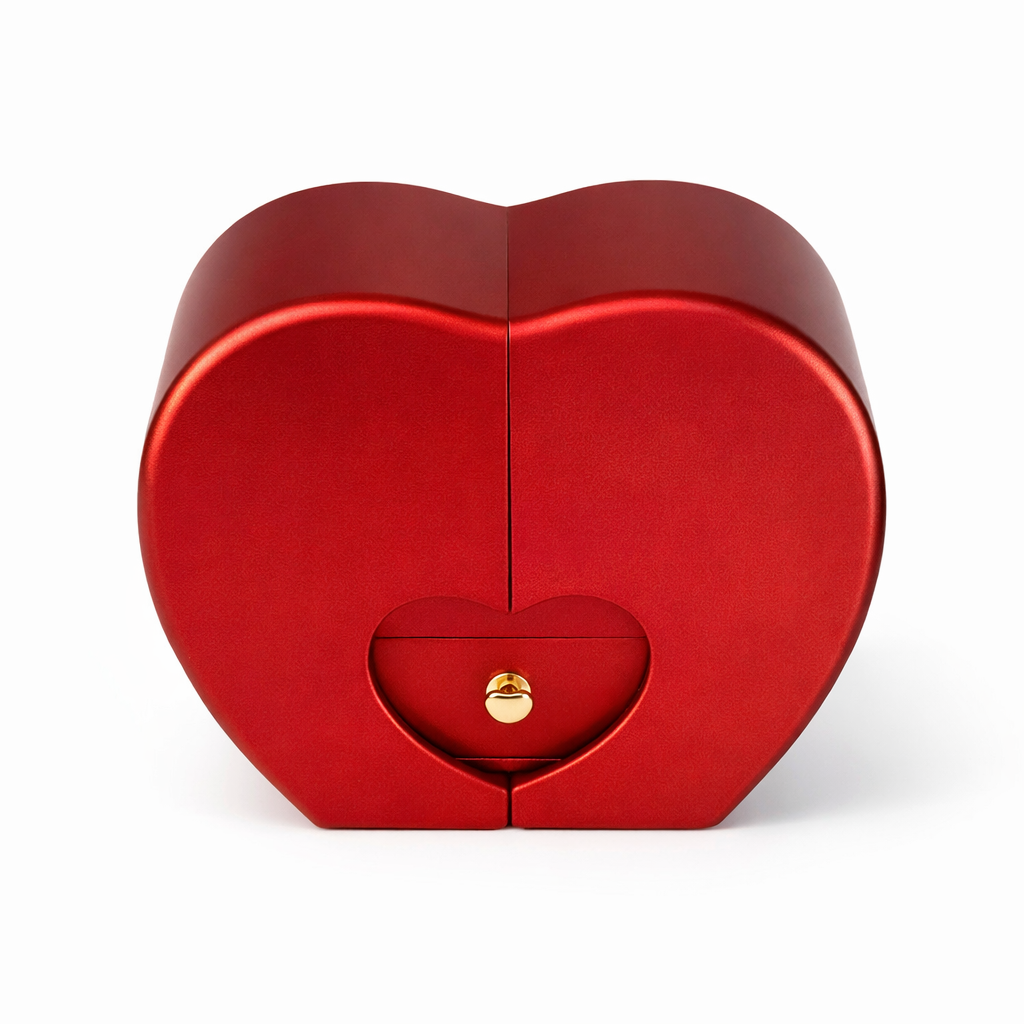 Geschenk - Rosenbox - Set mit Kette